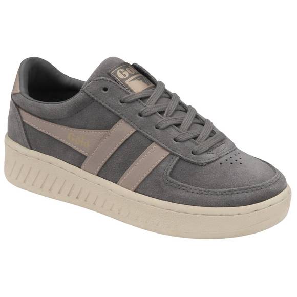 Gola Gola Damen Sneaker Grandslam Suede weinrot hellgrün Sneaker